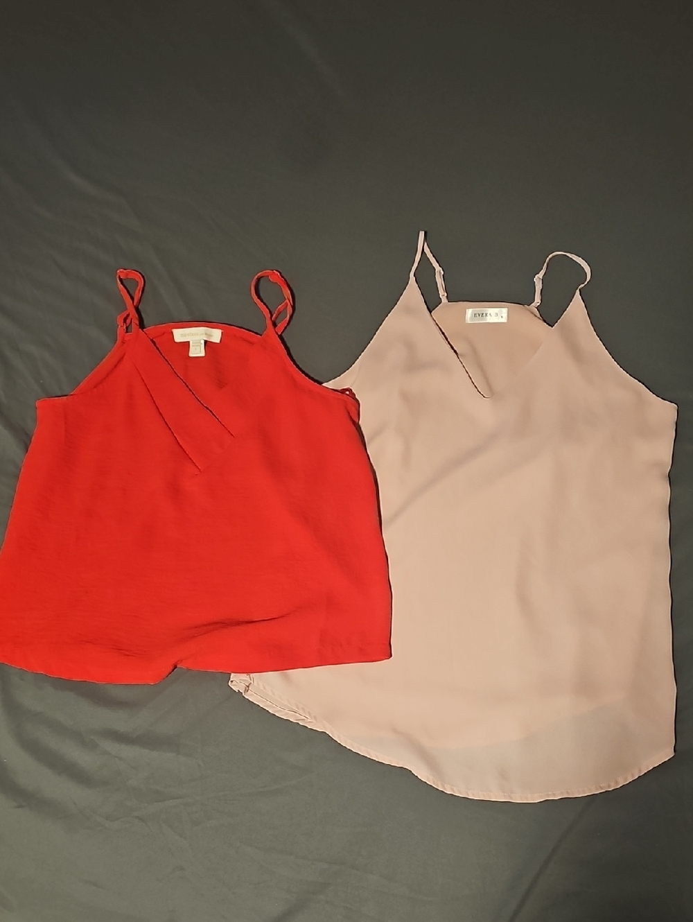 Small Chiffon Spagetti Strap Tank Bundle